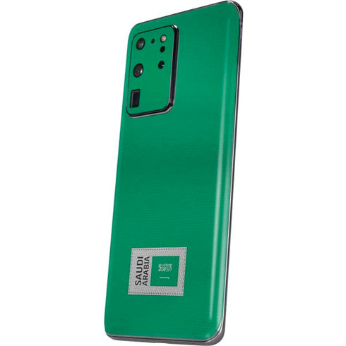 Saudi Arabia Soccer Flag Galaxy S20 Ultra 5G Skin